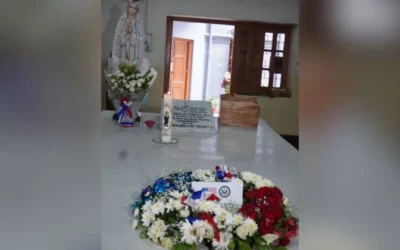 Marco Rubio, secretario de Estado de la Administración Trump, rindió homenaje en la tumba de la Madre Teresa, llevando “alegría” a sus monjas