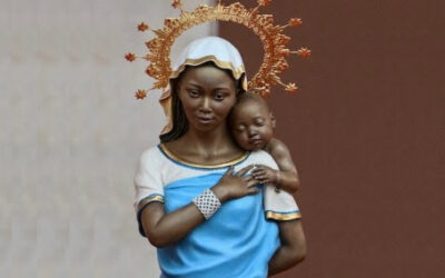 La Virgen africana con el Niño a la espalda: La historia de Nuestra Señora de Bisila que conmovió al Papa