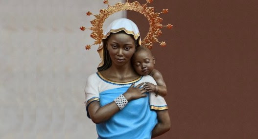 La Virgen africana con el Niño a la espalda: La historia de Nuestra Señora de Bisila que conmovió al Papa