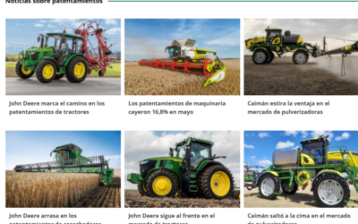 Fuerte caída en mayo: los patentamientos de maquinaria agrícola retrocedieron 16,8% y frenaron la recuperación