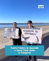 #ElHogarDel10: La campaña con la que Puerto Madryn le respondió a Lionel Messi desde la Patagonia