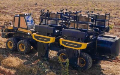 La revolución forestal que llegó del frío: diseñan una mega sembradora que planta árboles y cura la tierra en una sola pasada