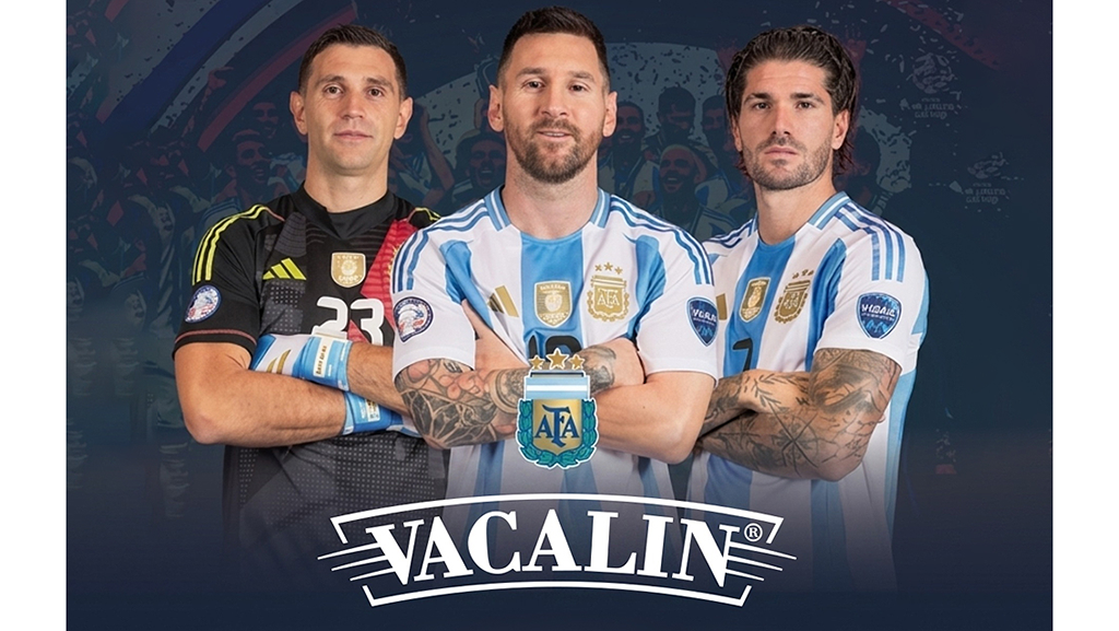 Vacalin se convierte en Sponsor Oficial de la Selección Argentina de Fútbol