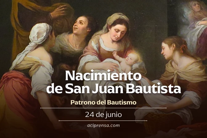 Cada 24 de junio la Iglesia celebra la Solemnidad de la Natividad de San Juan Bautista Cada 24 de junio la Iglesia celebra la Solemnidad de la Natividad de San Juan Bautista