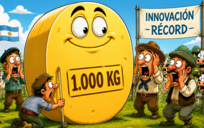 Hito histórico en la cuenca lechera: el desafío de producir un queso gigante de mil kilos para la gran expo del campo