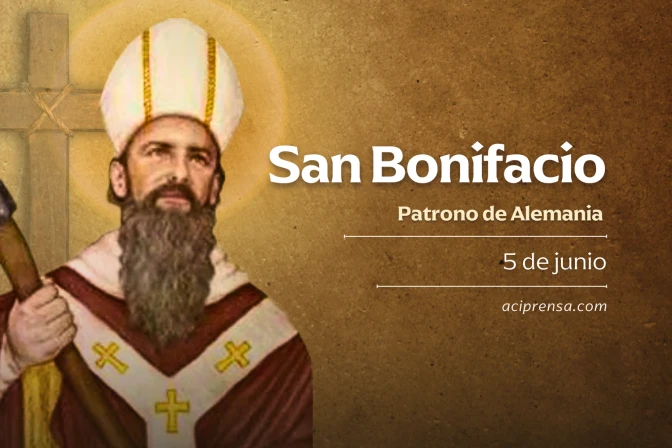 Hoy se conmemora a San Bonifacio, patrono y apóstol de Alemania
