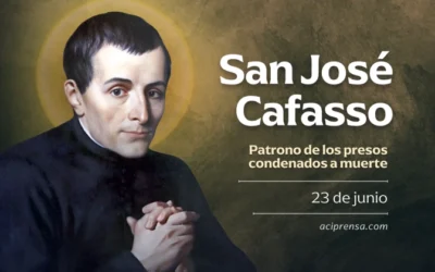 Hoy martes 23 de junio celebramos a San José Cafasso, patrono de las cárceles y los presos condenados a muerte