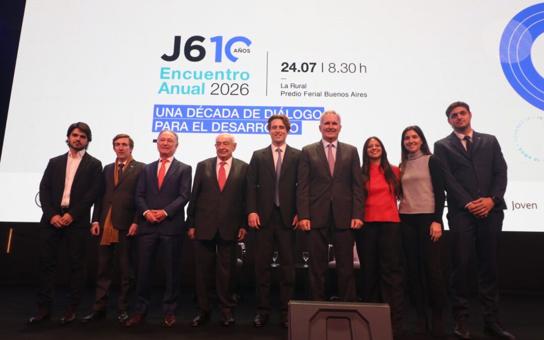 El J6 celebró su primera década y la juventud empresarial debatió junto a figuras de peso en Palermo