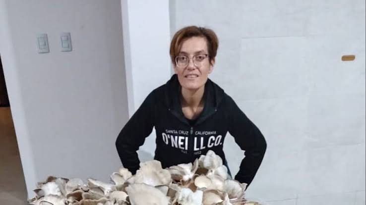 Cristina Giménez, de martillera a cultivar hongos gourmet, el cambio de 180°: abrió un nuevo mundo de sabores en San Juan