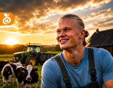 El noruego Erling Haaland: De héroe en el Mundial 2026 al sueño rural profundo de su vida en el campo