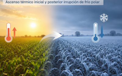 Está viniendo frío polar. Cambio de temperatura