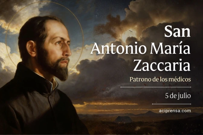 Hoy celebramos a San Antonio María Zaccaria, patrono de los médicos Hoy celebramos a San Antonio María Zaccaria, patrono de los médicos