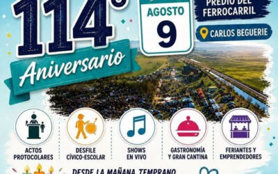 Carlos Beguerie cumple 114 años y se prepara para festejarlo a puro pueblo