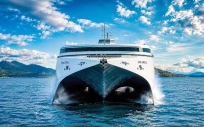 Así es el ferry eléctrico más grande del mundo: cruzará el Río de la Plata para unir Argentina con un destino histórico Así es el ferry eléctrico más grande del mundo: cruzará el Río de la Plata para unir Argentina con un destino histórico