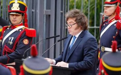 Milei homenajeó a San Martín: “Tenemos la libertad como mandato y seguir el camino de nuestro padre fundador“ Milei homenajeó a San Martín: “Tenemos la libertad como mandato y seguir el camino de nuestro padre fundador“