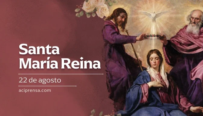 Hoy celebramos a Santa María Reina del Cielo y de la tierra, Madre de Cristo Rey