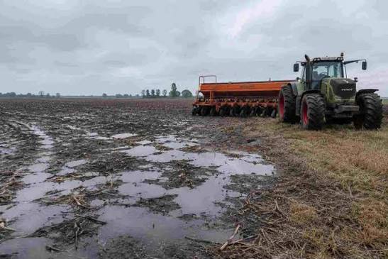 El clima adverso frena trabajos de siembra y cosecha