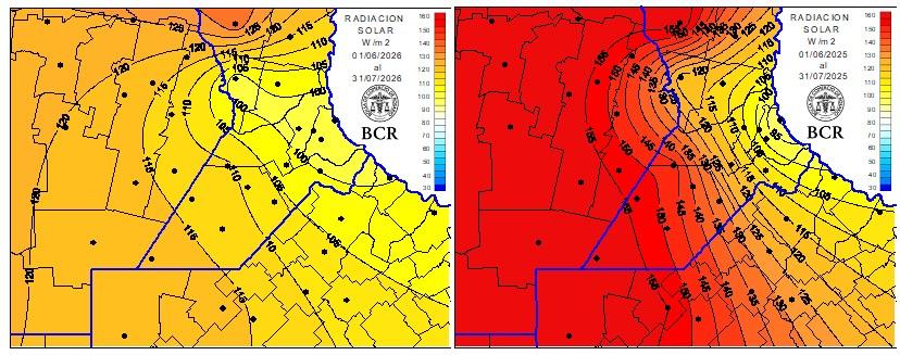 Vuelven el sol y el frío a la región núcleo: la carrera contra el tiempo para salvar el maíz tardío y frenar al trigo