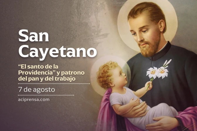 Hoy recordamos a San Cayetano, patrono del pan y del trabajo, el santo de la Providencia Hoy recordamos a San Cayetano, patrono del pan y del trabajo, el santo de la Providencia