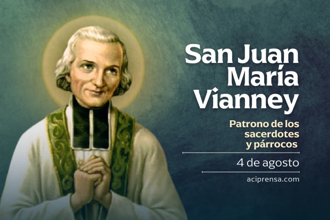 Hoy 4 de agosto celebramos a San Juan María Vianney, patrono de sacerdotes y párrocos Hoy 4 de agosto celebramos a San Juan María Vianney, patrono de sacerdotes y párrocos