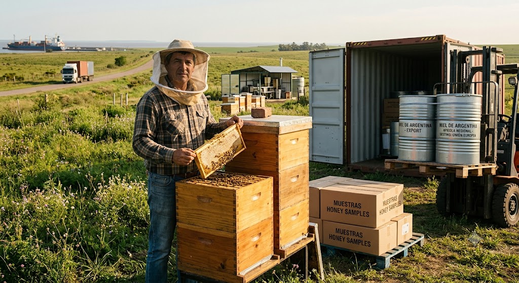El oro dulce en la encrucijada: Argentina es el segundo exportador mundial de miel, pero la logística y el envasado frenan su potencial