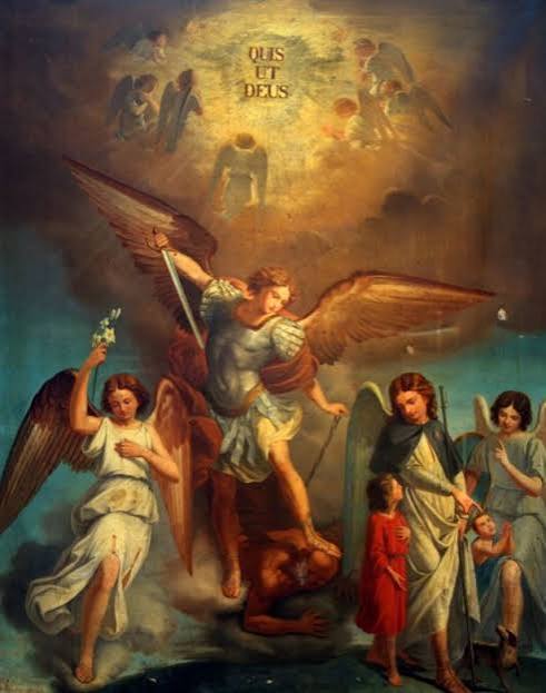 Hoy 29 de septiembre celebramos la Fiesta de los queridos Santos Arcangeles San Miguel, San Gabriel, y San Rafael
