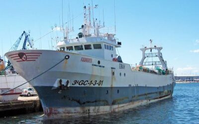 Pesca ilegal: sancionaron con casi dos mil millones de pesos a un nuevo buque extranjero que operaba en la zona económica argentina