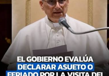 Feriados y asuetos en análisis: cómo se prepara la Argentina para la histórica visita del papa León XIV Feriados y asuetos en análisis: cómo se prepara la Argentina para la histórica visita del papa León XIV