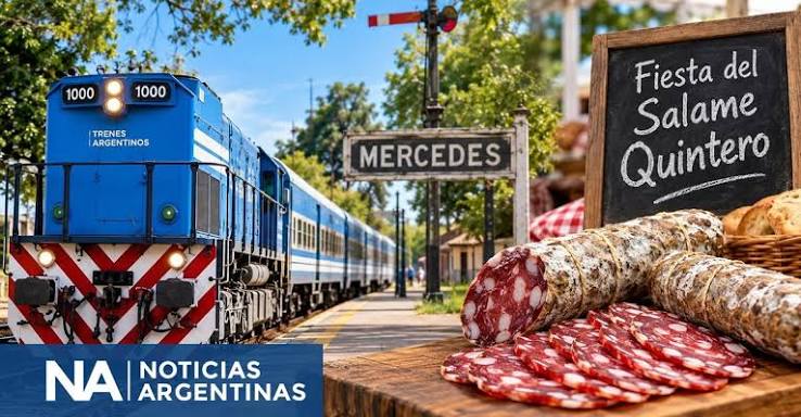 Fiesta del Salame Quintero 2026: cómo ir en tren desde Buenos Aires con la tarjeta SUBE por menos de .000