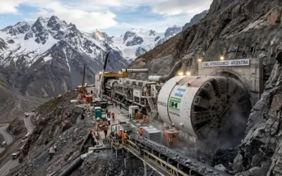 La mega tuneladora de alta tecnología que perforará la Cordillera de los Andes para unir San Juan con Chile La mega tuneladora de alta tecnología que perforará la Cordillera de los Andes para unir San Juan con Chile