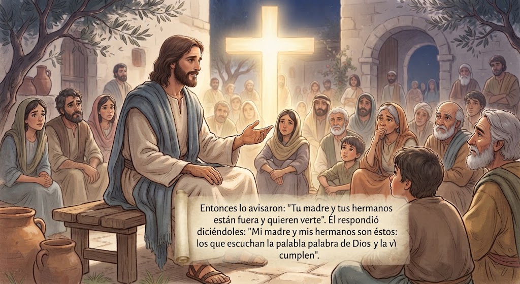 “Mi madre y mis hermanos son éstos” “Mi madre y mis hermanos son éstos”