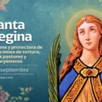 Celebramos a Santa Regina, Virgen y Mártir Día festivo: hoy 7 septiembre, protectora de las victimas de la tortura Celebramos a Santa Regina, Virgen y Mártir Día festivo: hoy 7 septiembre, protectora de las victimas de la tortura