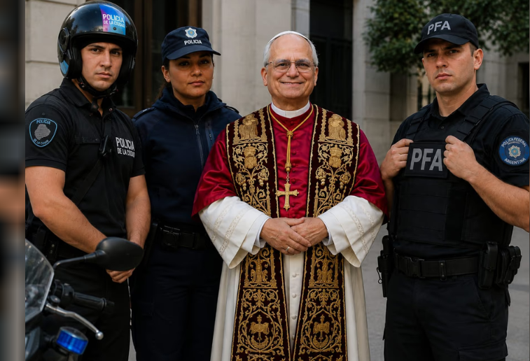 El operativo de seguridad por la llegada del Papa sigue en pie pese a la incertidumbre por su salud