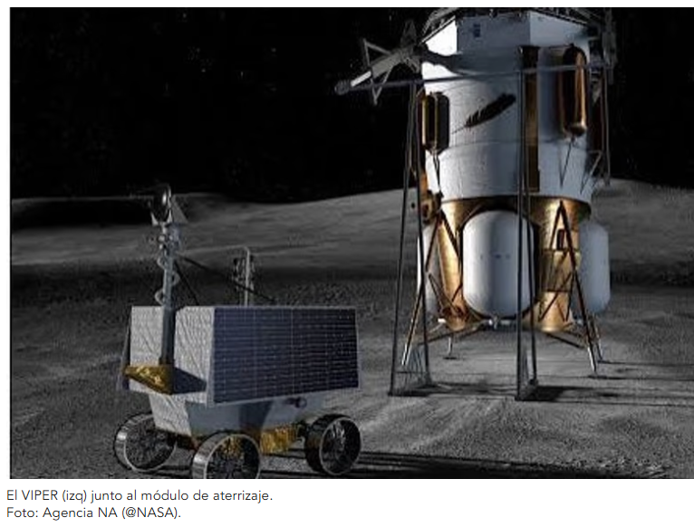 La NASA afina los detalles de su nuevo vehículo robótico para explorar el polo sur de la luna