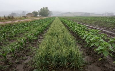 Las bajas temperaturas y la escasa radiación condicionan la evolución de los cultivos en el área agrícola Las bajas temperaturas y la escasa radiación condicionan la evolución de los cultivos en el área agrícola