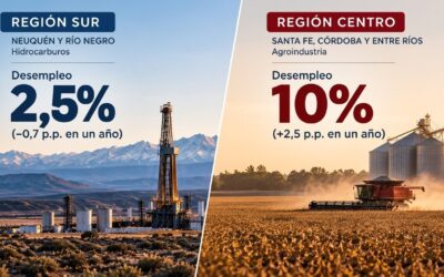 Desempleo dispar y desaceleración económica: el informe de la Universidad Austral expone las profundas brechas regionales de la Argentina