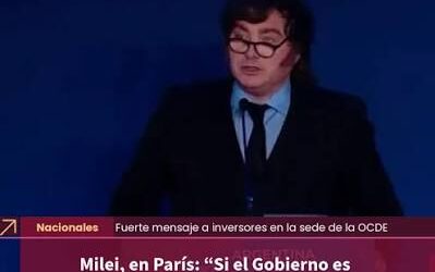 Gira presidencial y Coloquio de IDEA: Milei ratificó el equilibrio fiscal en París y Caputo pidió confianza a los empresarios ante el riesgo país