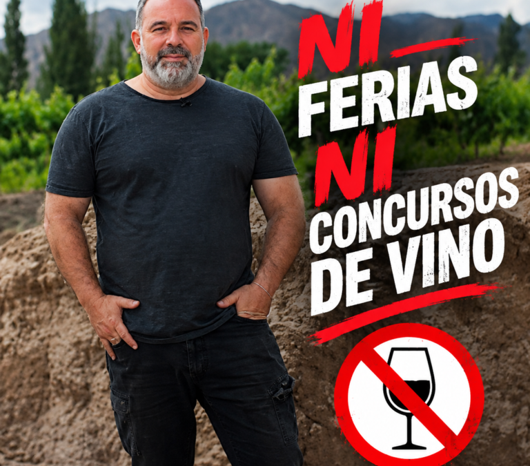 Por qué una bodega del Valle del Pedernal decidió abandonar las ferias y los concursos de vino