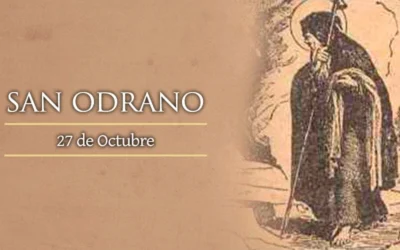 Hoy 27 de octubre se celebra la fiesta de San Odrano, abad y fundador Hoy 27 de octubre se celebra la fiesta de San Odrano, abad y fundador