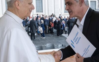 Las universidades le entregaron una carta al Papa contra el Gobierno por el incumplimiento de la Ley de Financiamiento