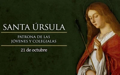Hoy 21 de octubre se celebra a Santa Úrsula, patrona de las jóvenes y las estudiantes Hoy 21 de octubre se celebra a Santa Úrsula, patrona de las jóvenes y las estudiantes