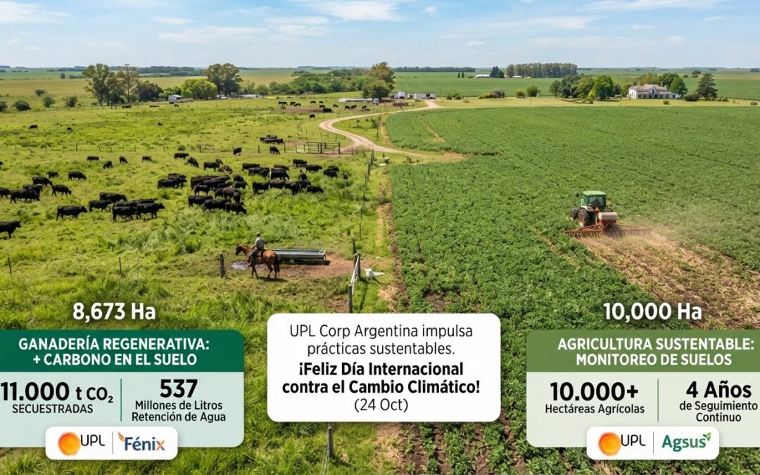 Cambio climático: UPL sostiene dos programas que ya muestran resultados en los campos argentinos