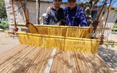 Córdoba enviará al papa León XIV un poncho artesanal único tejido en Traslasierra Córdoba enviará al papa León XIV un poncho artesanal único tejido en Traslasierra