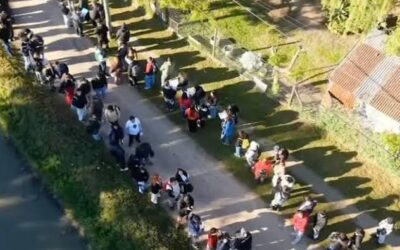 Largas filas en Ezeiza para conseguir uno de los cuarenta puestos de trabajo ofrecidos por un mayorista Largas filas en Ezeiza para conseguir uno de los cuarenta puestos de trabajo ofrecidos por un mayorista