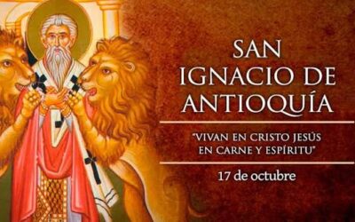 Hoy 17 de octubre celebramos a San Ignacio de Antioquía, el primero que llamó “católica” a la Iglesia