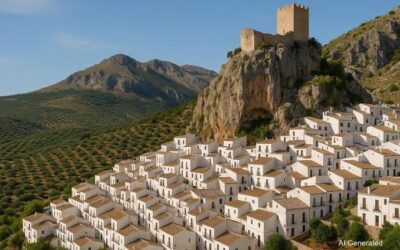 Zuheros, el pueblo blanco colgado de la roca que esconde una cueva con 700 escalones