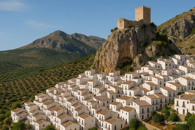 Zuheros, el pueblo blanco colgado de la roca que esconde una cueva con 700 escalones